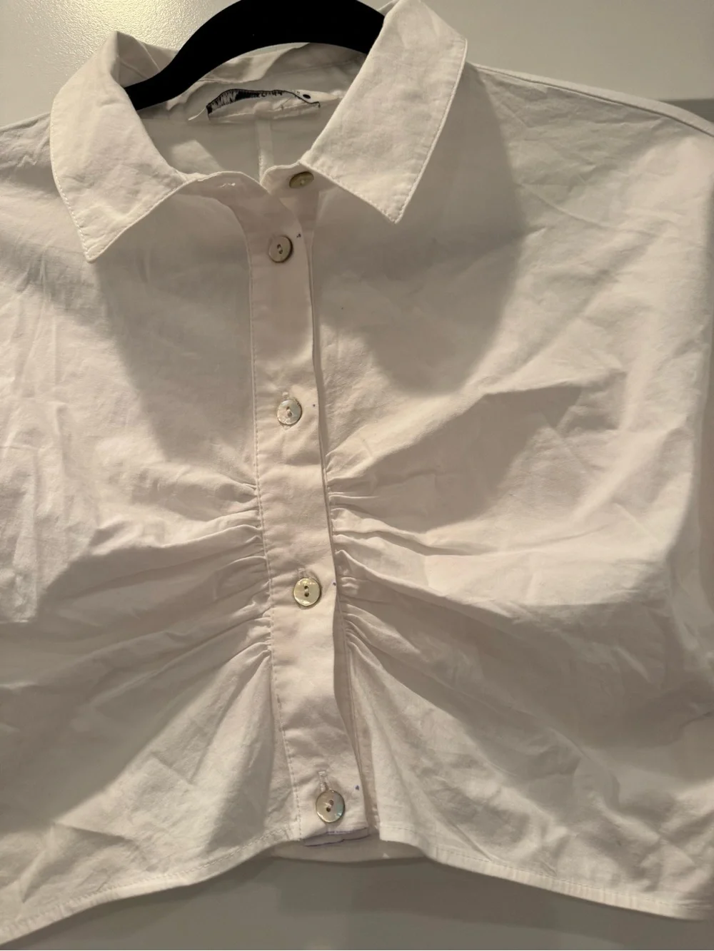 💟Zara Cropped Button-Up💟 - Picture 2 of 7